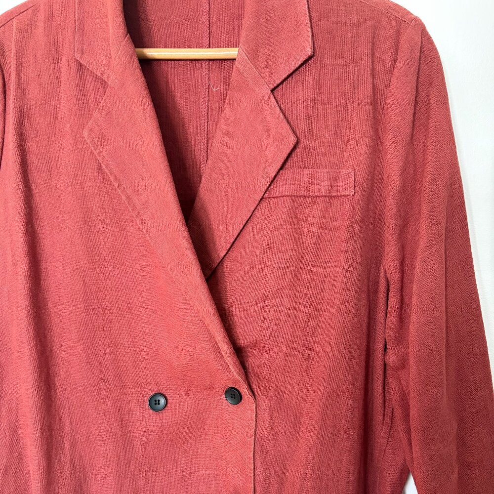 Artlove Paris Double-Breasted Linen-Style Jacket (Purchased in Amsterdam, 2020)